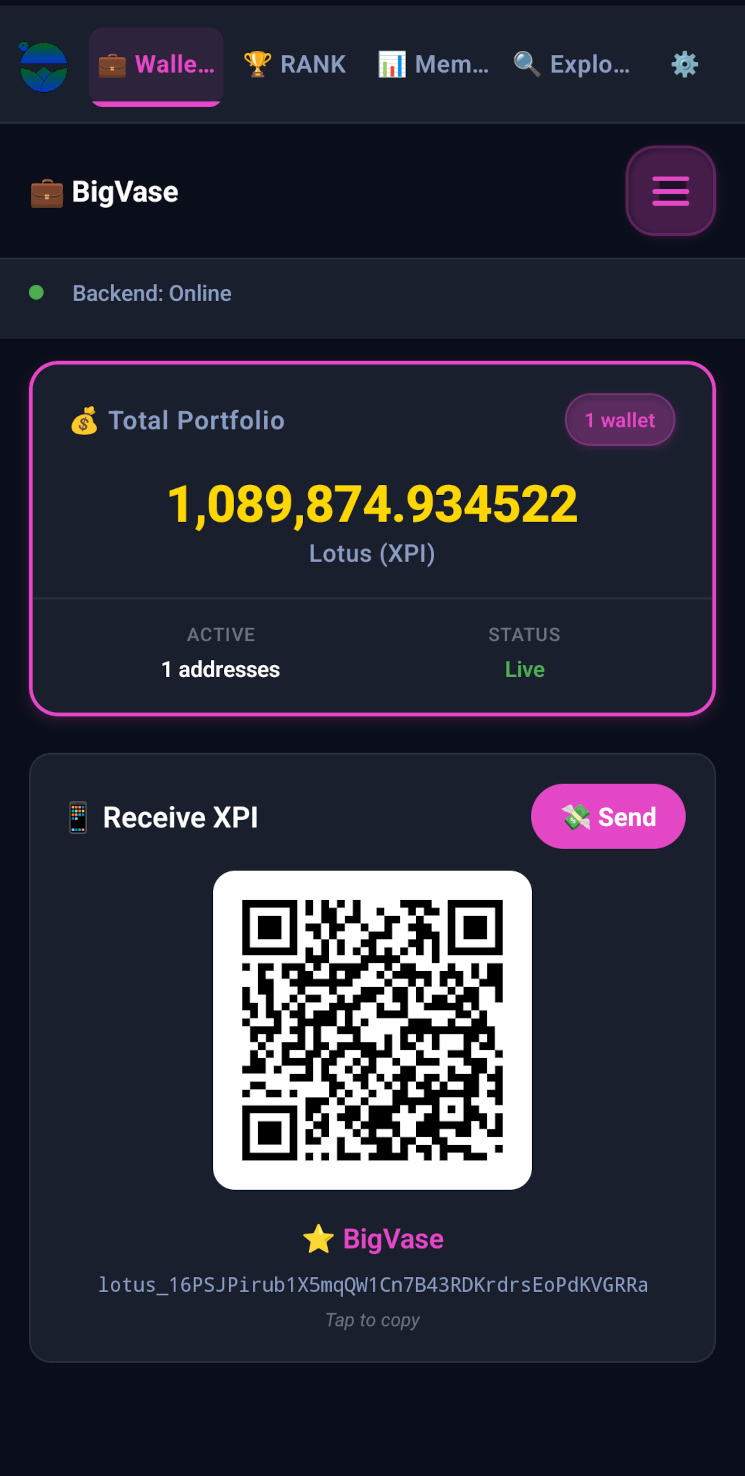 Эталонная реализация мобильного кошелька screenshot